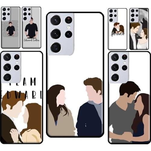 Twilight Edward Cullen Bella Phone Cover For Samsung Galaxy S10 S8 S9 S20 Plus Note 10 Note 20 S21 Ultra S20 FE Case