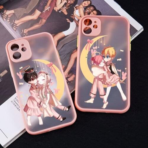 Couple Style Jibaku Shounen Hanako Kun Skin Feel Phone Case for iPhone 11 12 Mini Pro X XS XR Max 7 8 Plus SE 2020 Back Cover