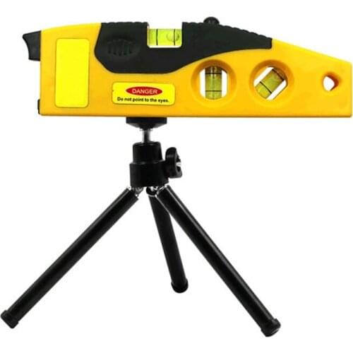 Laser Level Crosshair Infrared Level Line Meter Woodworking Level With Three Legged Two-Wire Line