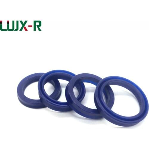 LUJX-R UN Seal Ring ID55/56/60mm Hydraulic Shaft Seal Pneumatic Ring PU Sealing Gasket For Cylinder Piston Rod U Cup Lip Ring