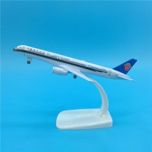 1:400 Scale B757-200 China Southern Airlines W Base Landing Gears Alloy Aircraft Plane Collectible Display Model about 16CM