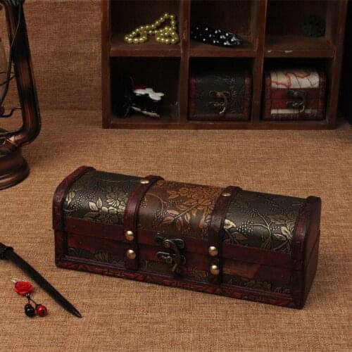 New retro hairpin hairpin box wooden storage box creative gifts manufacturers wholesale decorative storage