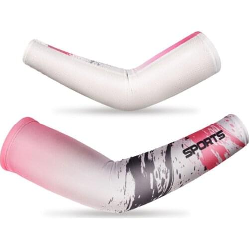 Cooling Arm Warmers Sleeves Cover Breathable Fitness Outdoor Sports Cycling Running UV Sun Protection Cover 1pcs
