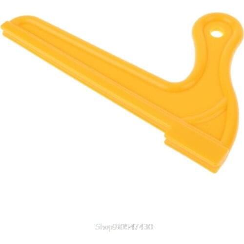 Yellow Safety Hand Sawdust Wood Saw Push Stick for Carpentry Table Woodworking Tools Kit O08 20 Dropship