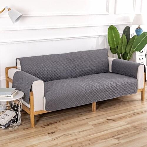Waterproof Sofa Cover Removable Pet Dog Kid Mat Armchair Furniture Protector 1/2/3 Seat Washable Armrest Couch Covers Slipcovers