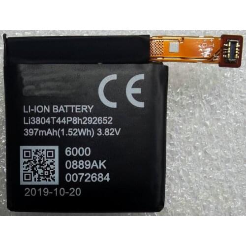 3.82V Brand new high quality 397mAh Li3804T44P8h292652 Battery For ZTE Watch battery