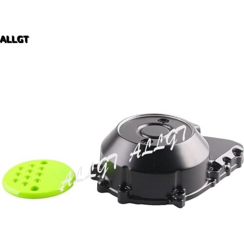 ALLGT CNC Aluminum Black Stator Engine Cover Crankcase Fit For Kawasaki Z1000 2003 2004 2005 2006
