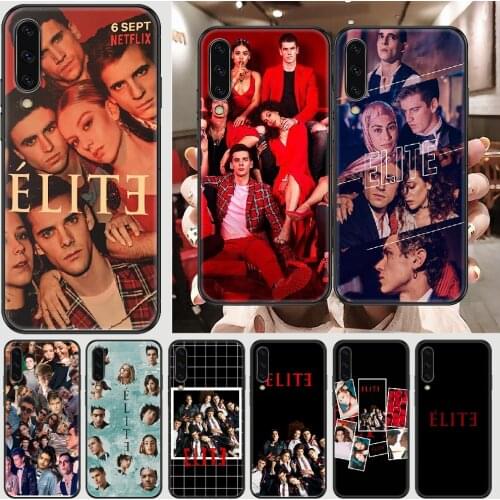 Elite TV Phone case For Samsung Galaxy A 3 5 7 8 10 20 21 30 40 50 51 70 71 E S 2016 2018 4G black silicone prime 3D back pretty