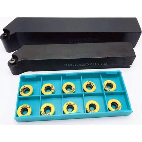 SRGCR2020K12 SRGCL2020K12 SRGCR2525M12 SRGCL2525M12 lathe tool holder for RPMT1204 TT9080 cutting tool SRGCR boring tool holder
