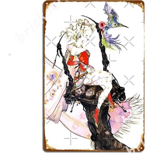 Magitek Throne Metal Signs Club Home pub Garage Poster Vintage Tin sign Posters