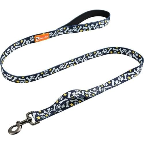 Fashion Printed Dog Leash Running Walk Train for Large Small Cat Dogs Pets Leashes No Pull Nylon Leash Rope Pet Products