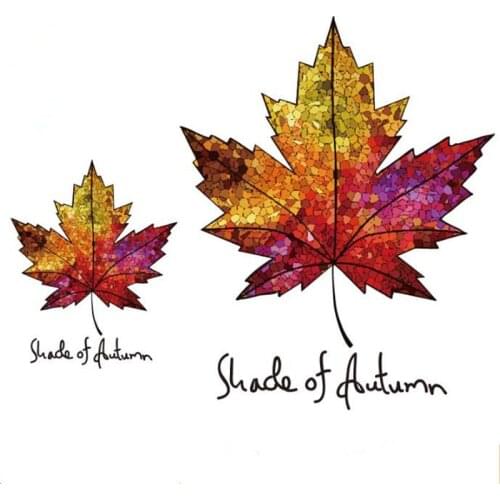 Sweet Street Icon Women Men Clothes 195MM Maple leaf Iron on transfer Printing Patches for clothing T-shirt Patch DIY Stickers