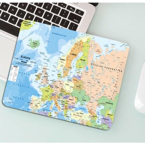 MRGLZY Table Mat World Map Game Player Accessories High Quality Mouse Pad Mouse Pad Best-selling Mouse Pad Computer Mat