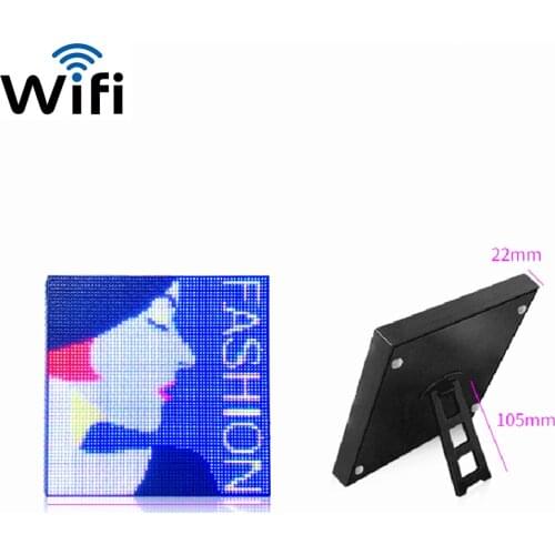 Full-color Portable Led Billboard Display Board, Scrolling Message Board Sign, Multi-display Mobile Phone Wifi enter Animation