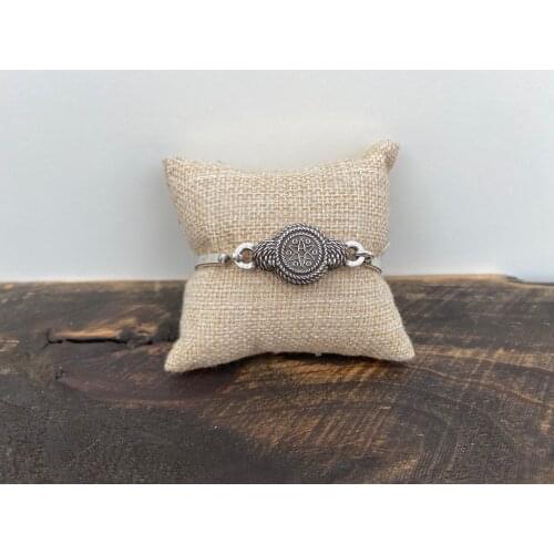 Taurino and Taurino mountain bracelet silver plated capote two sizes