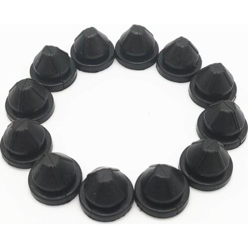 12PCS Rubber Pier Of Air Filter Shell Buffer Block For Golf 6 MK6 Passat CC Jette Golf 7 Polo EA211 1.4T 07C133588P 07C 133 588P