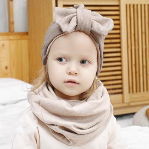 Pink Baby Girl Hat with Bow Cute Summer Newborn Props Photo Accessories Baby Bonnet Atrezzo Fotografia Bebe Baby Headband AC50MZ