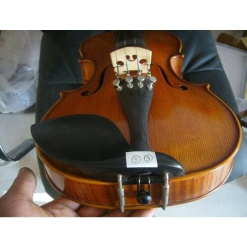 Violin ---Handmade 4/4 violin Strad model ,nice flamed maple 1 piece back no. (3)(3)