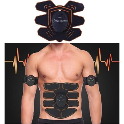 Abdominal Muscle Trainer EMS Stimulator Abs Fitness Equip Training Gear
