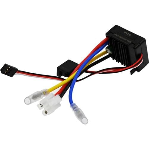 60A ESC Waterproof Electric Speed Controller for MN G500 MN86K MN86KS MN86 MN896S RC Crawler Car Accessories