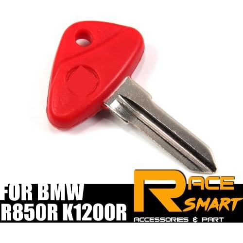 Motorcycle Uncut Blank Key For BMW R850R K1200R K1200GT K1200LT R1100S R1100RS R1100GS R1100R R1100RT R1150R Blade Keys Rings