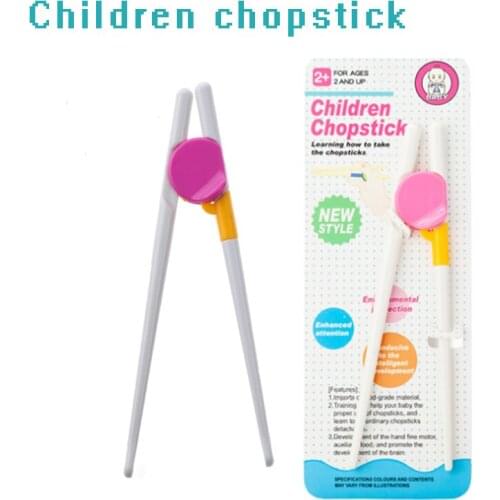 1Pair Children Chopsticks Kids Baby Learning Training Chopsticks For Right Hand Home Childrens Products Kitchen tools