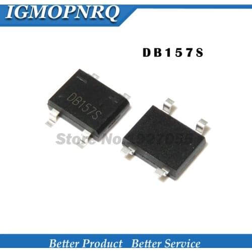 10PCS DB157S DB157 2A 1000V SO Bridge Rectifiers 1.5A 700V New