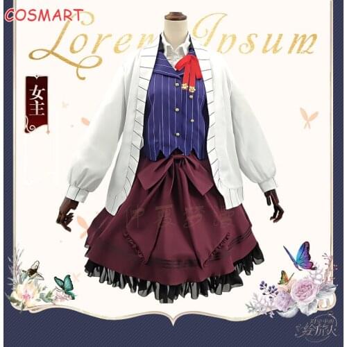 Anime A Traveler In Time And Space Heroine Cosplay Costume Lolita Dress Uniform Halloween Party Outfit For Women Girls 2020 NEW