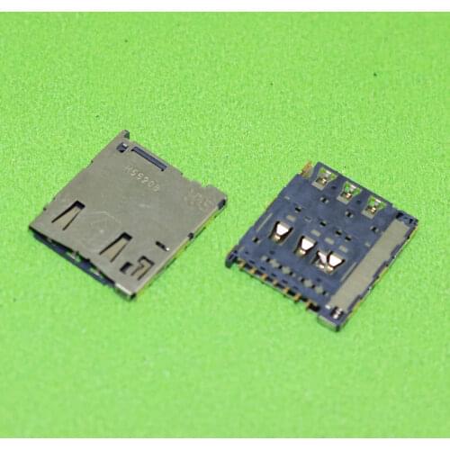 ChengHaoRan SIM card reader socket holder connector module for Sony Xperia M4 Aqua E2303 E2333 E2353,KA-296