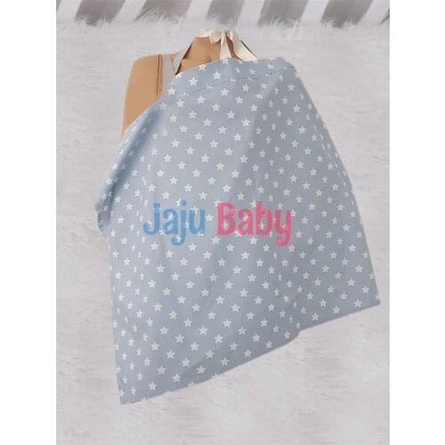 Jaju Baby Blue Stars Breastfeeding Apron