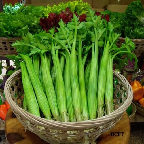 Fake artificial vegetables props Kitchen dining room hall hotel restaurant store shop decoration simulation smallage celery