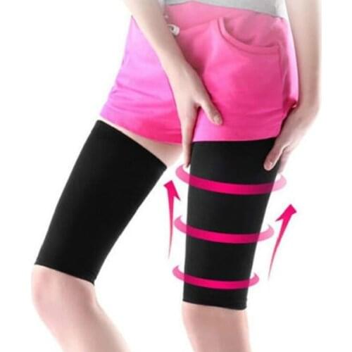 1pair Weight Loss Calories off Compression Arm Leg Shaper Sleeve Varicose Veins Support Tennis Fitness Elbow Socks Slimming Wrap
