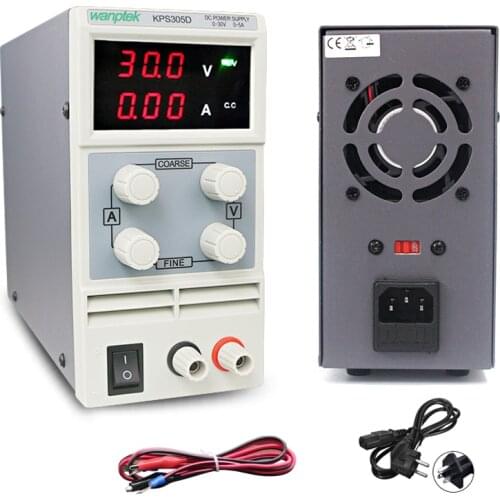 KPS305D mini laboratory power supply adjustable digital led switching power supply 0.1V 0.01A voltage regulators dc power supply