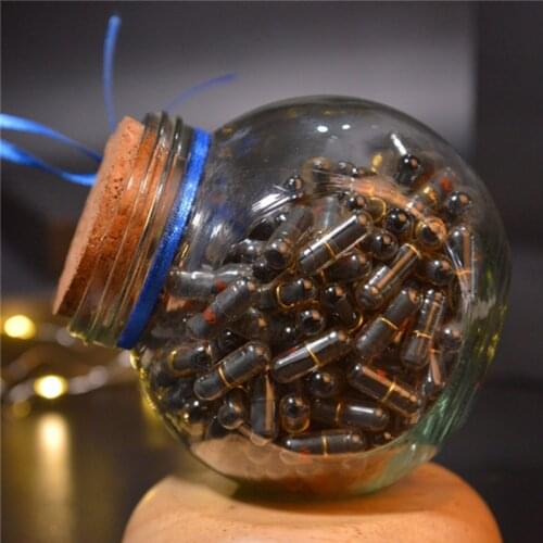 50/100Pcs Mini Message Capsule Bottle Girlfriend Boyfriend Gift Wedding Party Favor Birthday Baby Shower Surprised Game Prop SW