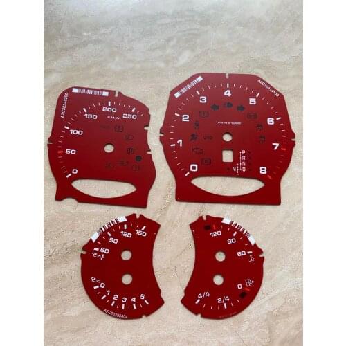 Instrument Cluster Panel Dash Gauge Face for Porsche 911 Carrera 991/Cayenne 958/Panamera 970 Gauge Overlay 250KM/H 300KM/H