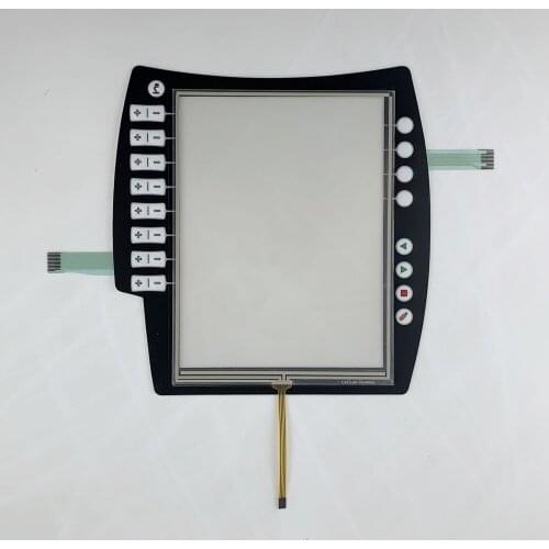 Touch Screen Panel Glass Digitizer for KUKA smartPAD KRC4 KR C4 00-168-334 00-189-002 teach pendant + Membrane Keyboard Keypad