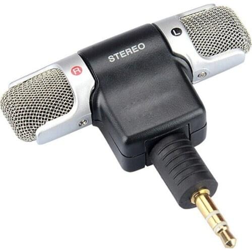 Stereo External Microphone Dual Wireless Mic Recording for DJI Osmo Handheld Gimbal