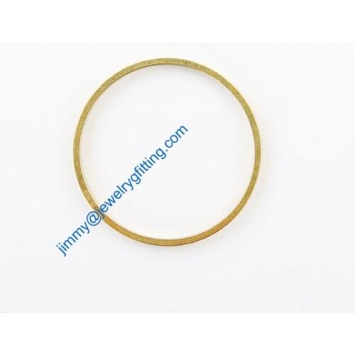 1000PCS Raw Brass Circle 28*2*1mm copper Rings jewelry findings Conntctors Quoit