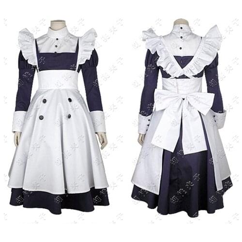 2017 Anime Black Bulter Meyrin Sailor suit costume cosplay Meyrin lolita cosplay costume maid housemaid Dress