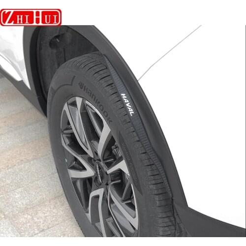 Car Styling Mudguards Plastic Fender Cover Side Flares Splash Mud Flaps Guard Cover For GWM Haval H6 3th 2021 Accessories 4PCS