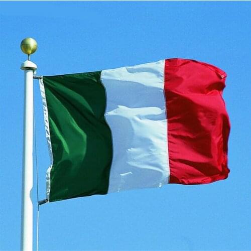 90cmx150cm 3x5 FT Large Italy National Flag Polyester Home Decor Activity Festival Italian Banner
