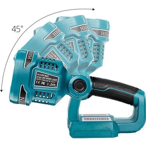 The Emergency Flashlight for Makita BL14.4V/18V Li-ion Battery Outdoor Lamp