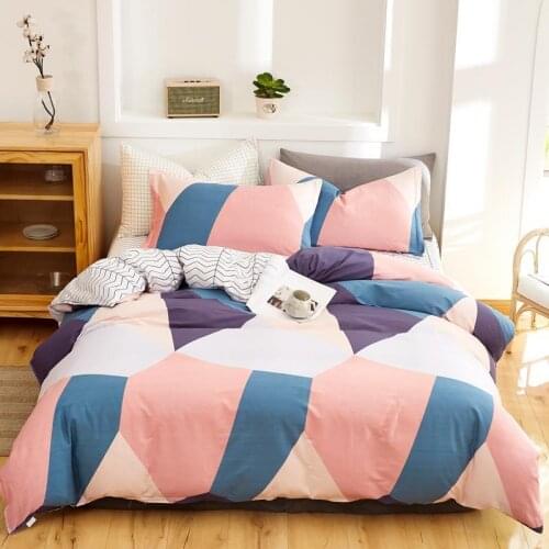 100% cotton four-piece suit, pure cotton four-piece suit, 100% twill linen and duvet cover, double 1.2/1.8/2.0m bedding