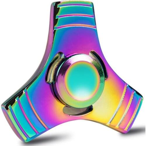 Small Clover Fidget Hand Spinner Finger Spinner Toy Focus Tri Spinner Fingertip Gyro Torq Desk Toy Reduce Stress