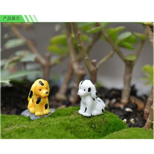 3 Color Spotted Dog Micro-landscape Pendulum Resin Crafts DIY Landscape Jewelry Room Decoration Accessories Wholesale