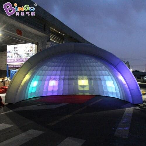 Light grey 5.9x5.1x3.3 meters inflatable dome shell tent / dome tents for events inflatable toy tent