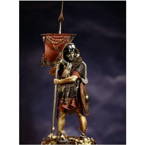 New Unassembled 1/24 75mm Vexillifer roman Army 75mm Resin Kit DIY Toys Unpainted resin model