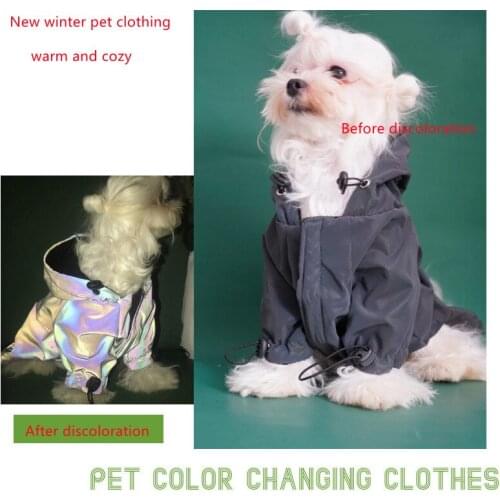 Dog Coats & Jackets Pet Clothes Autumn/winter Padded Coat And Jacket Reflective Bog Clothes Dog Coats & Jackets