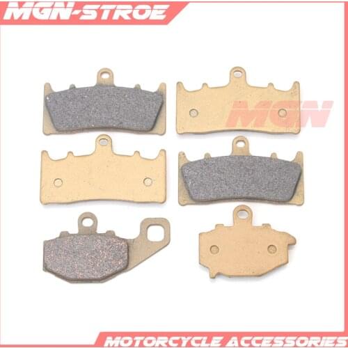 Motorcycle Front Rear Brake Pads for ZX-6R 1998-2002 ZX-9R 1996-2001