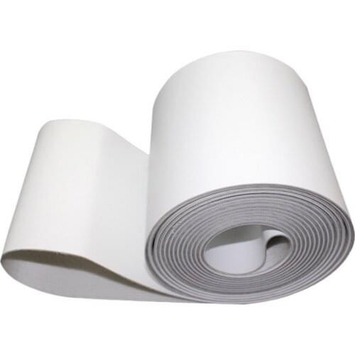 Perimeter:3000x100x1mm White PU Food Grade Assembly Line Conveyor Belt Wear and Oil Resistance